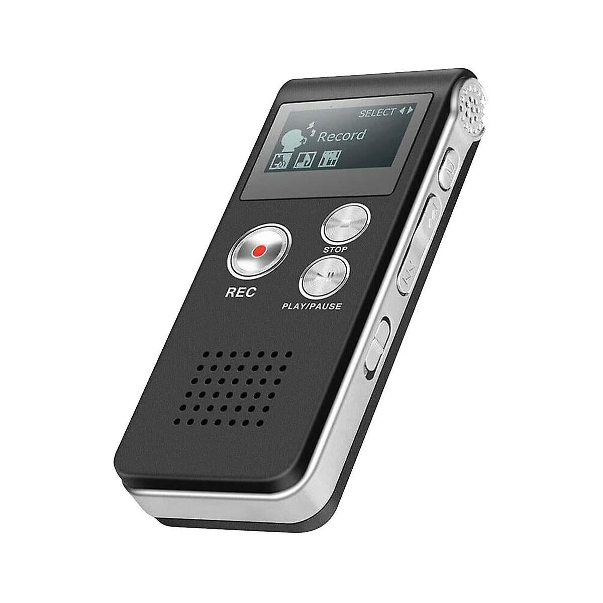 Deepstone Digital EVP Voice Recorder 8GB Black
