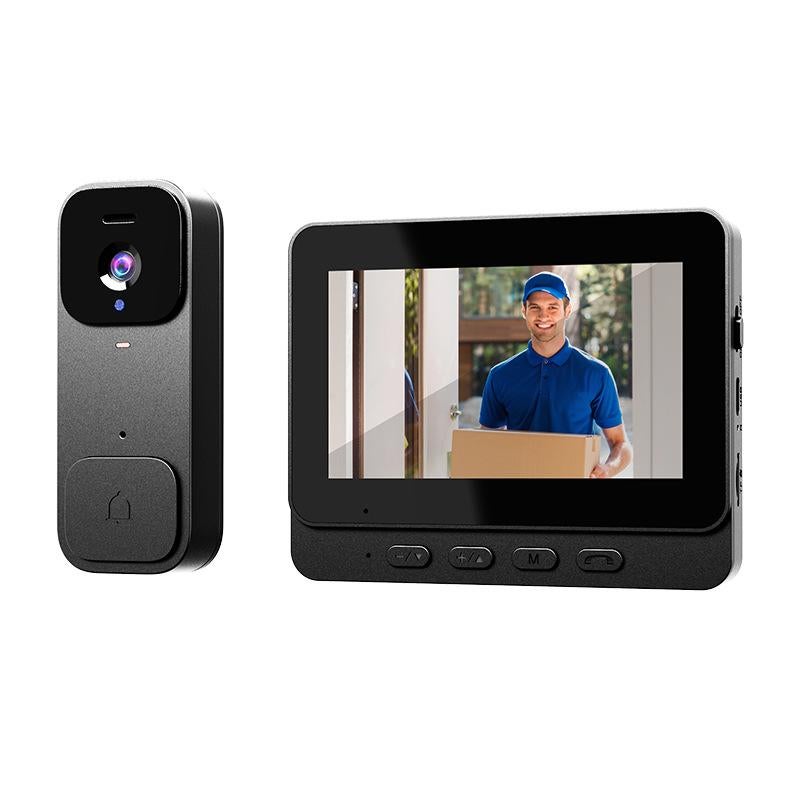 Deepstone Wireless Video Doorbell Intercom Camera Kit
