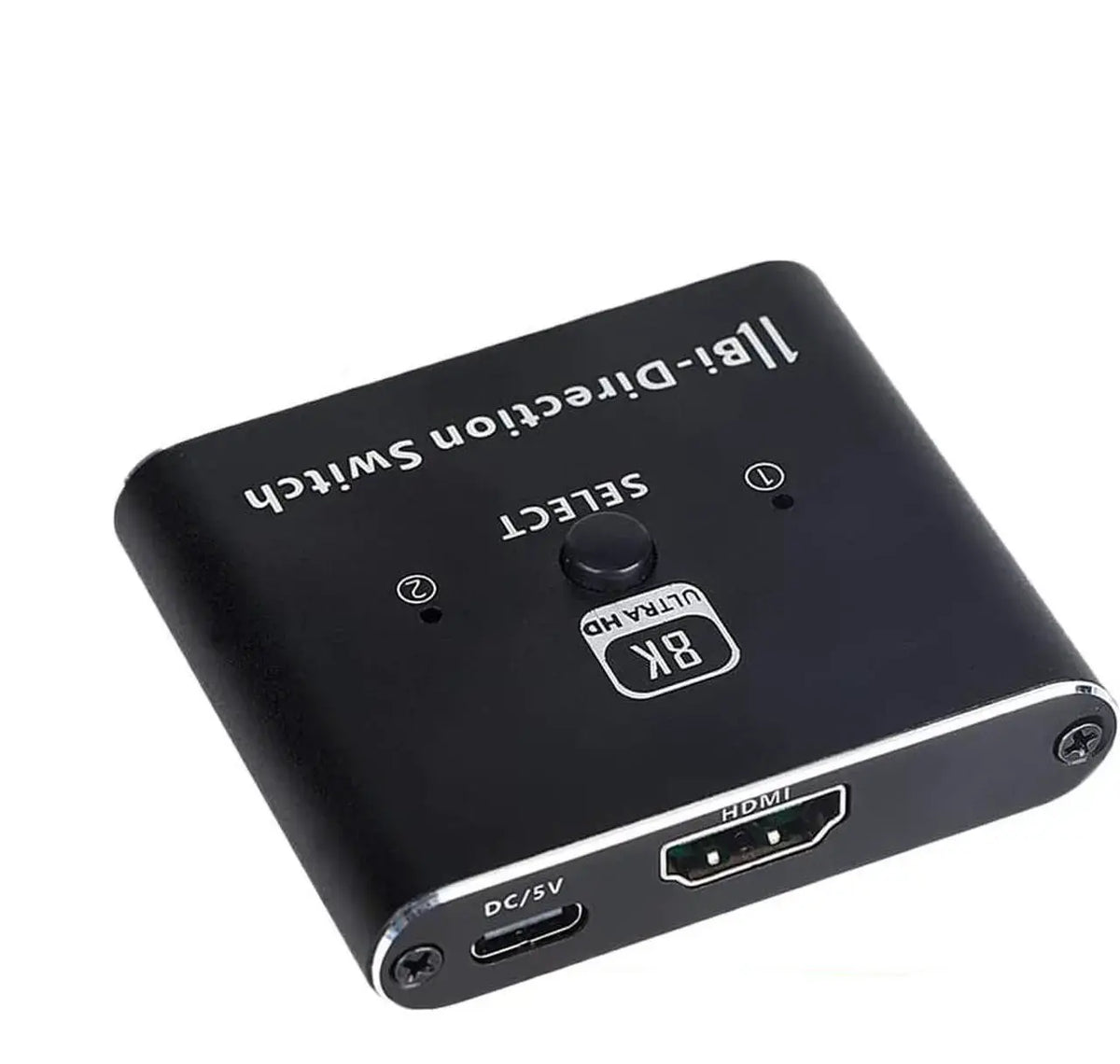 4K HDMI Switch and Extractor 4x2 with Optical SPDIF, Coaxial, 3.5mm AUX, ARC, HDR, HDCP 2.2, EDID, 4K@60Hz