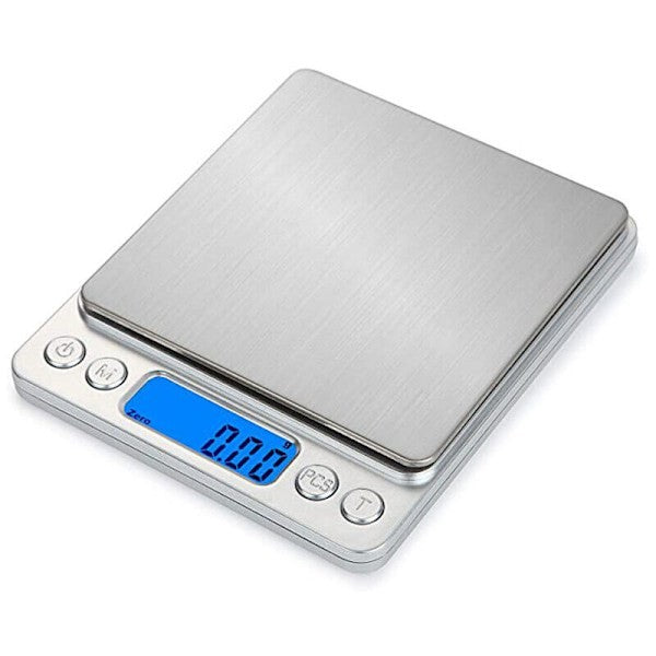 Precision Jewelry Scale 500g/0.01g, LCD Display Tare Function Piece Counter - Kitchen Scale for Home Kitchen Accessories