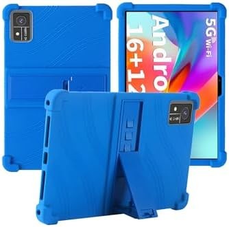 Soft Silicone Tablet Case with Stand, Shockproof, Compatible with YOBANSE T618 10"