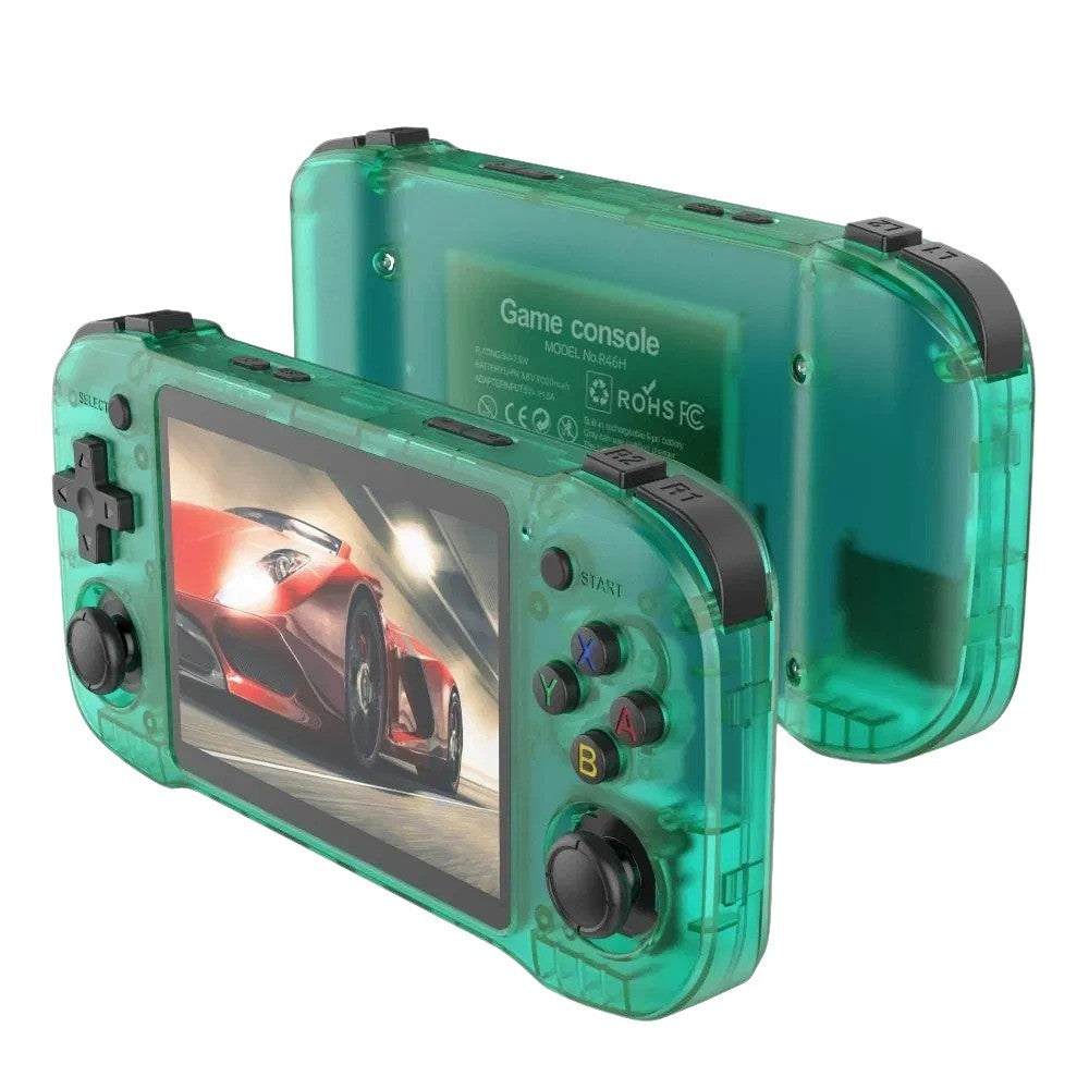 Retro Handheld Game Console R46h, 3.25" Screen, Portable Classic Video Player