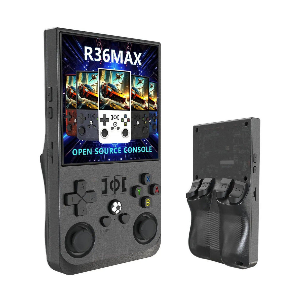 Handheld Retro Game Console R36 Max 4.0, Portable Classic Arcade, 64GB, TV Output