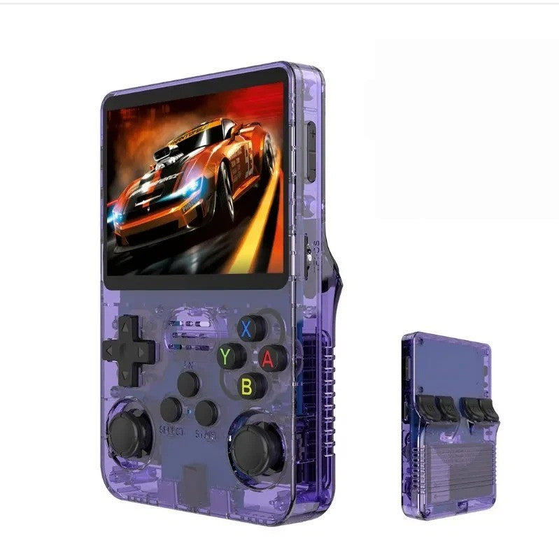 Retro Handheld Game Console R36S, 3.5" IPS Screen, RK3326, Portable for Travel
