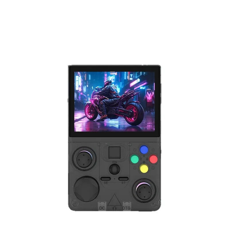 Retro 64-Bit Quad-Core Classic Game Console, 4.0" Screen, Built-in Games, Portable