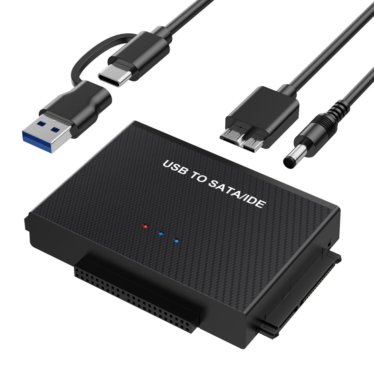 USB 3.0 to SATA Adapter Cable for 2.5" 3.5" Hard Drive, External Converter