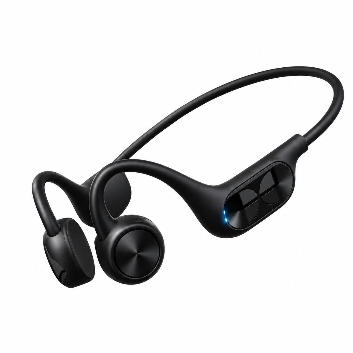 Bone Conduction Headphones, Bluetooth 5.4, 32GB, IPX8, Open Ear, for Swimming & Sports, Black