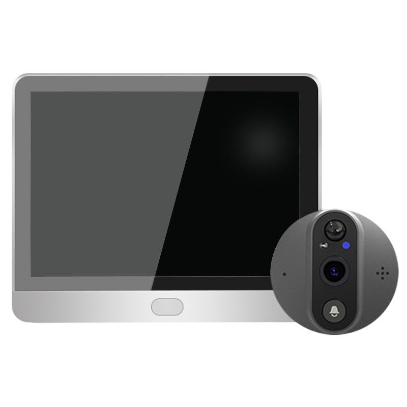 Tuya Smart Video Doorbell 1080P HD with Screen, Remote Intercom, Anti-Theft, Home Security