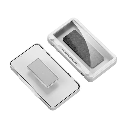 Waterproof Cell Phone Case, Shower Phone Holder, Wall Mount, 360° Rotation, Touch Screen, White
