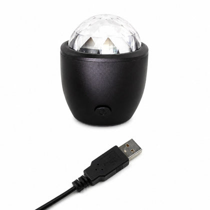 LED Stage Effect Light, Sound Activated Rotating Party Ball for DJ KTV Dancing