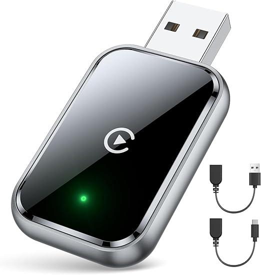 Deepstone Wireless CarPlay Adapter For iPhone With USB-C Extension Cable