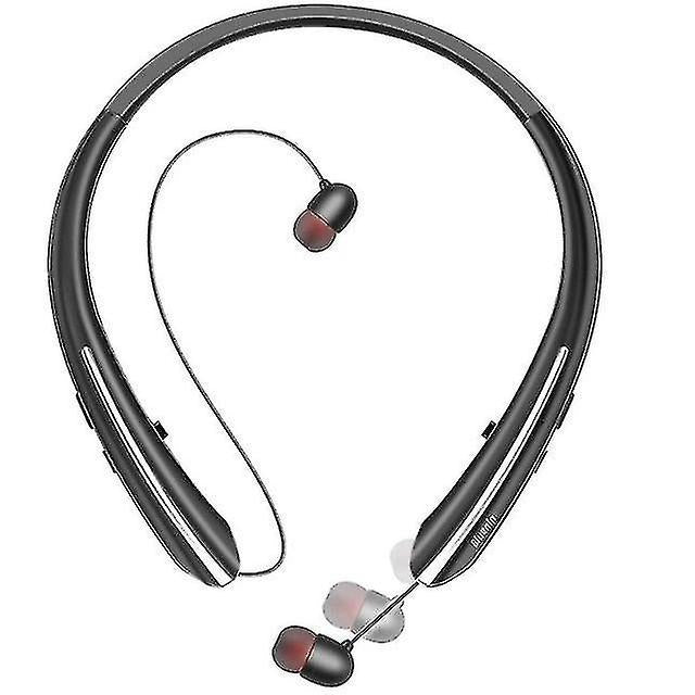 Deepstone HBS900 Neckband Bluetooth Headphones Silver Black