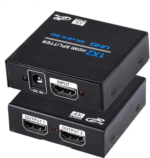 4-Port HDMI Switch 4 in 1 Out, 4K 30Hz HDR 3D HDCP 1.4 Selector Box