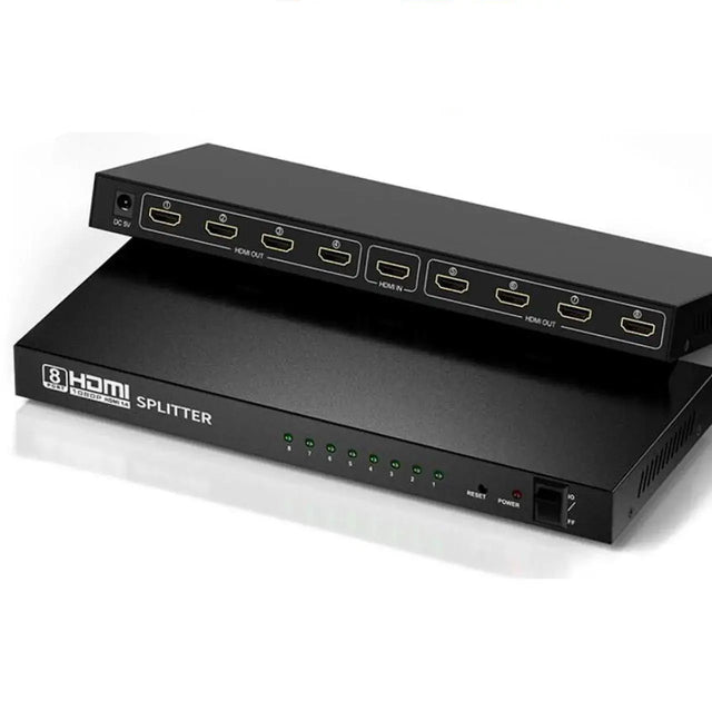 HDMI Audio Extractor Converter with SPDIF and RCA Stereo, Supports 4K 30Hz, 1080p Full HD, and 3D