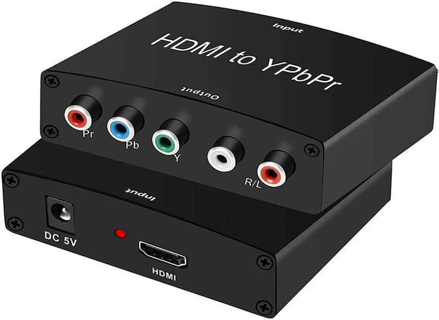 HDMI to YPbPr Component Video Converter with R/L Audio, 1080P