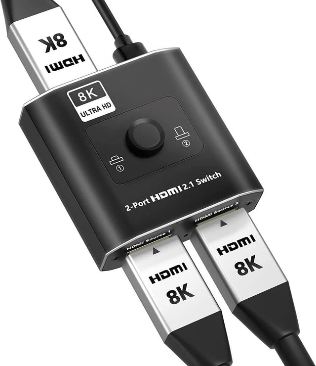 HDMI Switch 3 in 1 Out 4K@60Hz, HDMI 2.0 Selector with 3.9FT Cable, HDCP 2.2 HDR