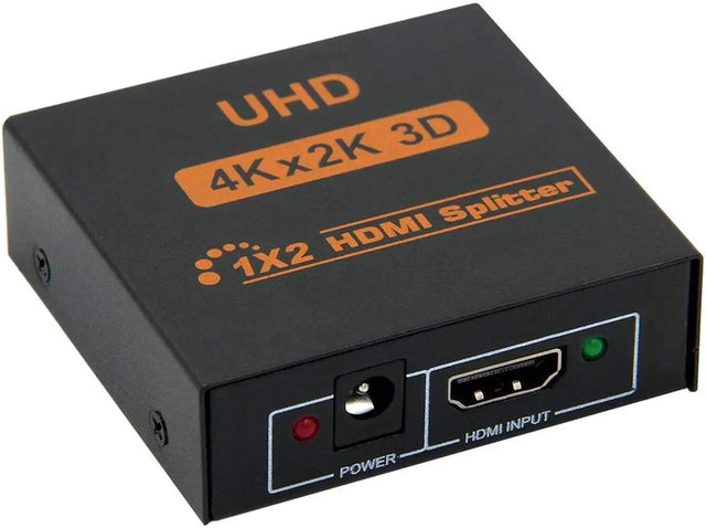 4K HDMI Splitter 1x2 Dual Display Video Adapter