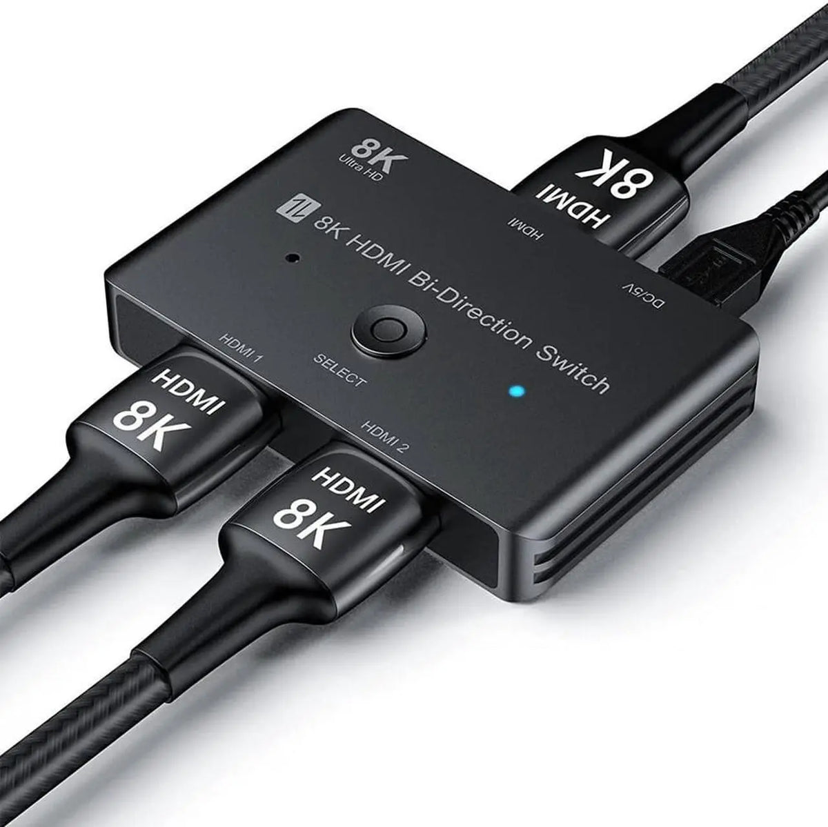4x4 HDMI Matrix Switch Splitter with Remote, 4K@30Hz, HDMI 1.4, 10.2Gbps, 3D, 1080p