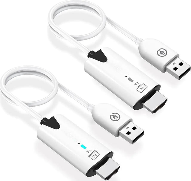 Wireless HDMI Extender 1080p@60Hz, Range up to 30m, Dual-Band 2.4G/5G, Plug and Play