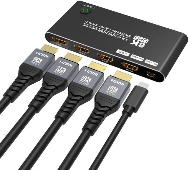 HDMI Audio Extractor Splitter with Optical Toslink SPDIF and 3.5mm Audio Output, ARC Support