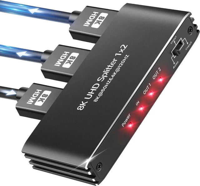 4K HDMI Extender 394ft over Cat5e/Cat6/Cat7 Ethernet Cable with Loop-Out
