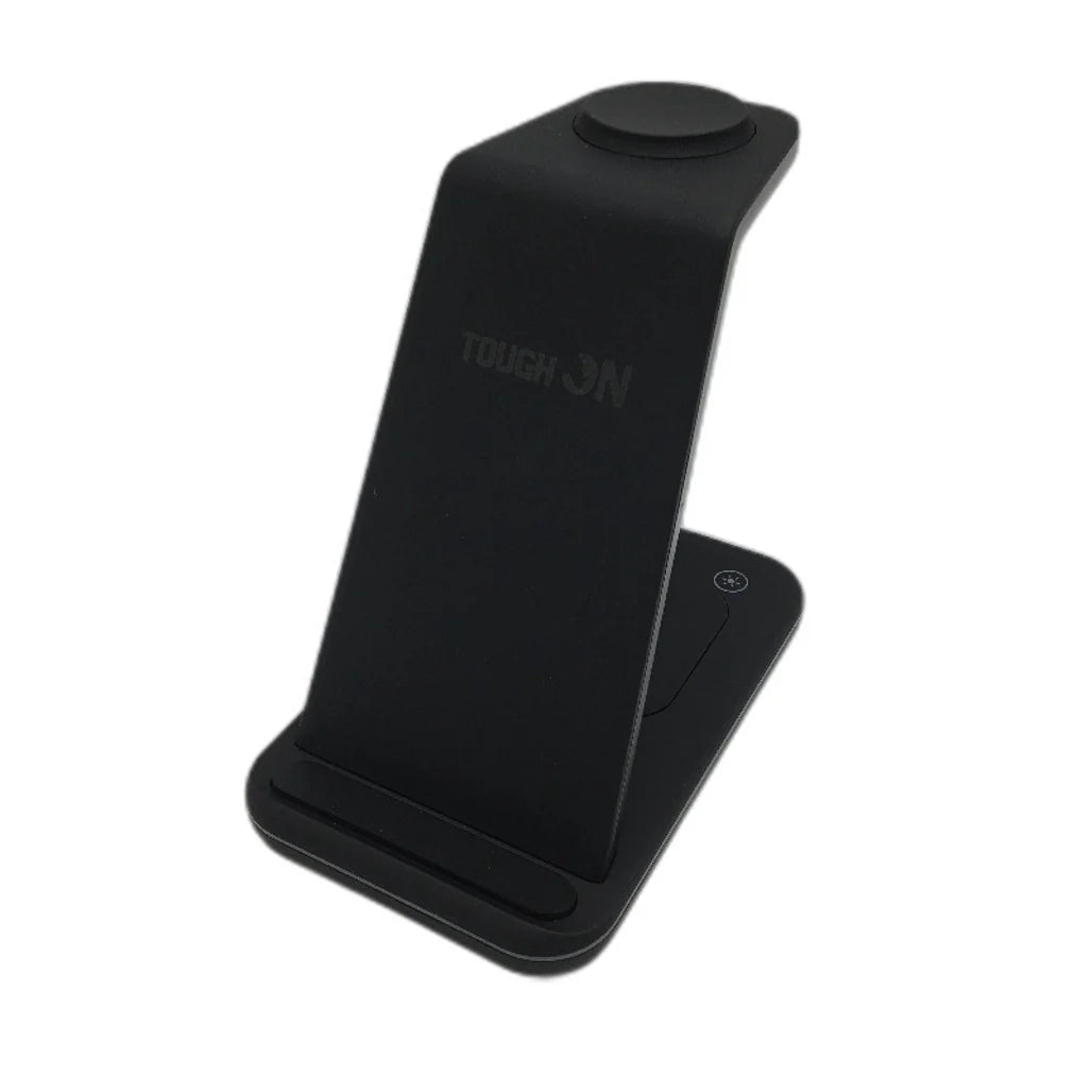 15W Fast 3-in-1 Wireless Charger for Samsung Galaxy Devices, Type-C Input LED Indicator