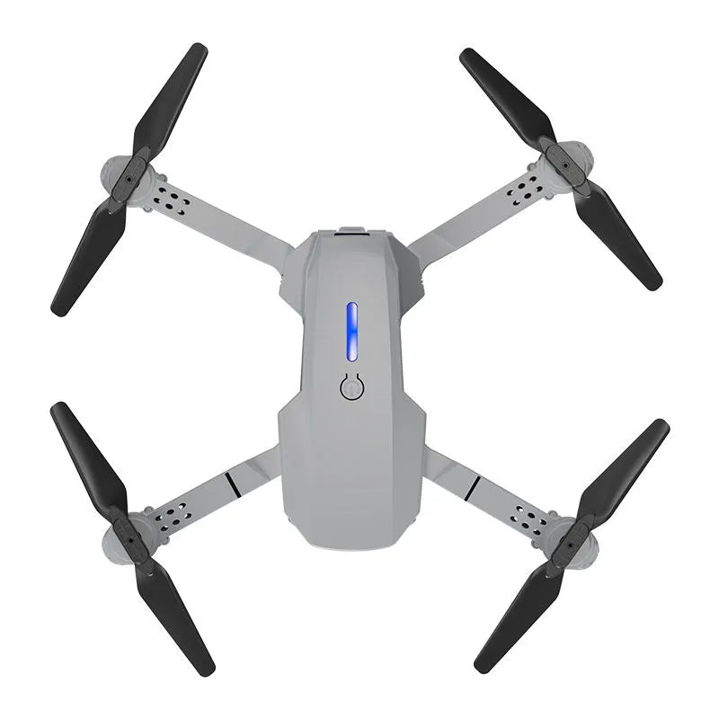 E88 4K Drone for Professionals, Foldable RC Quadcopter with HD Camera, 27x19x24cm, Unbranded
