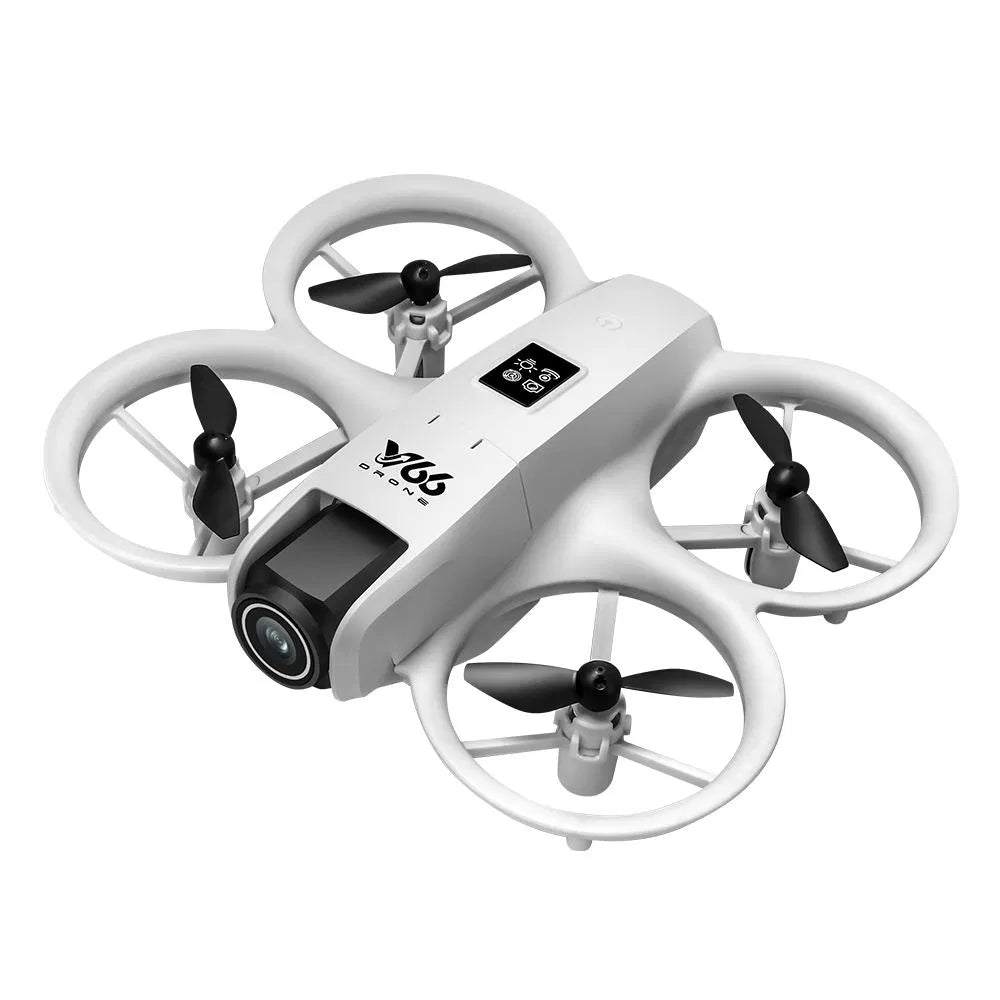 V66 Mini Drone with Dual Camera, Optical Flow and Obstacle Avoidance, Remote Control Quadcopter for Aerial Photography