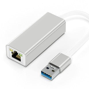 USB 3.0 Gigabit Ethernet Adapter, RJ45, Aluminum, for Laptop & Phone