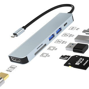 USB-C Hub, TF Card Reader, HDMI 4K, for Laptop, Phone, Switch