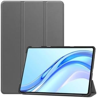 Compatible with DOOGEE Tab E3+ 2025/Tab E3 Plus Case, Tri-fold PU, Scratch Resistant, Dark Blue