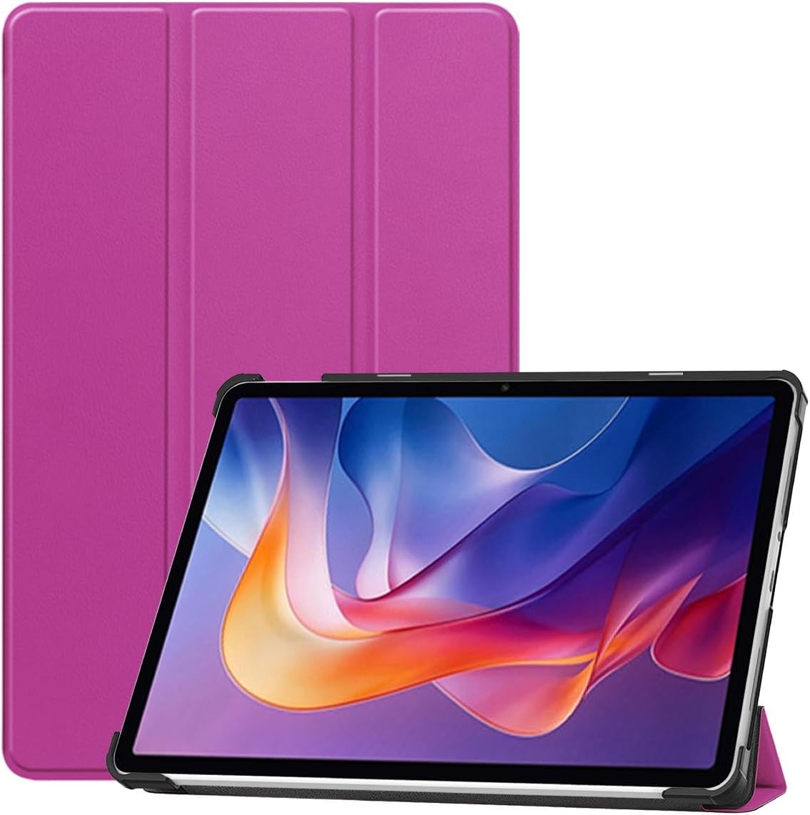 Compatible with Xiaomi Redmi Pad 2 11 Case, Tri-fold Cover, Auto Sleep/Wake, Premium PU