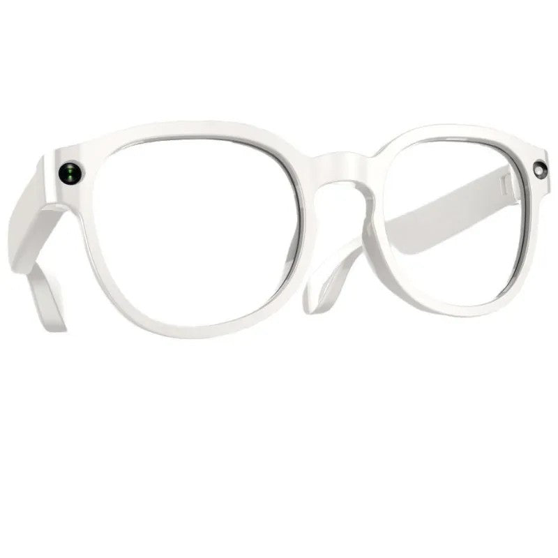 Smart Glasses with Translation, AI Recognition, Simultaneous Interpretation, WiFi, Black