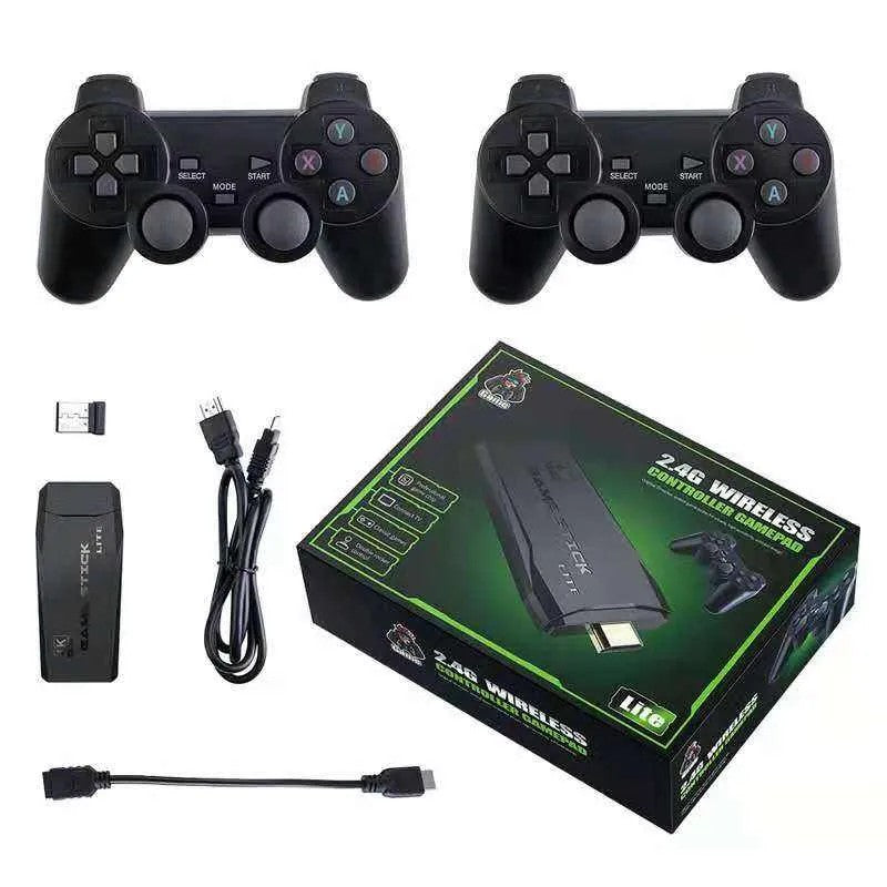 Retro 10000 Classic Video Game Console M8, 5" Screen, Dual Controllers, for Home & Travel