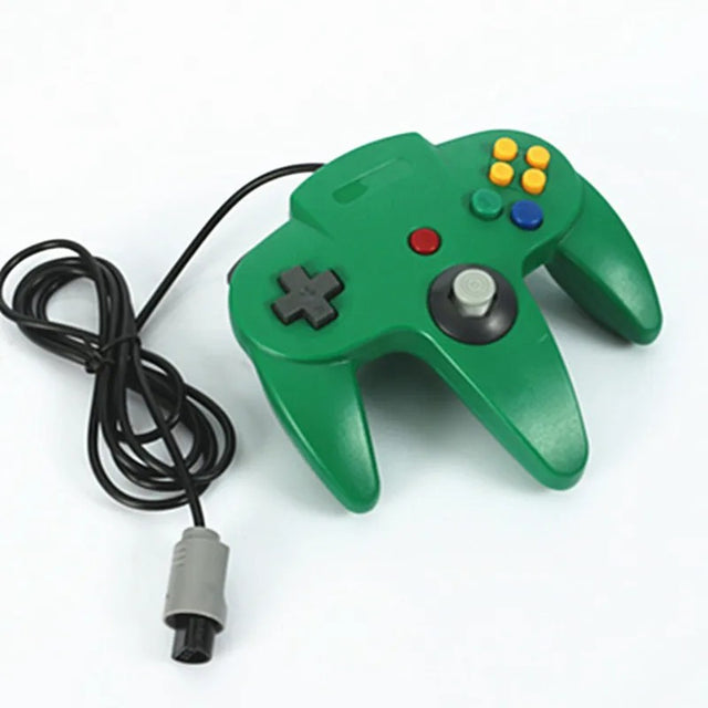 Wired Game Controller Joystick for N64, Ergonomic, Lightweight, for Retro Gaming