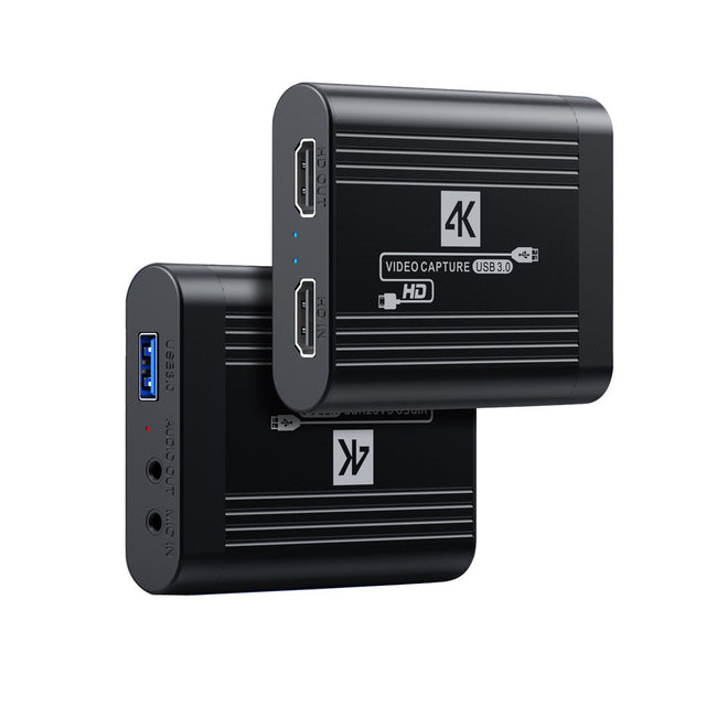 USB 3.0 HDMI Video Capture Card 4K, for Game Streaming & Recording, Compatible with Phone Laptop