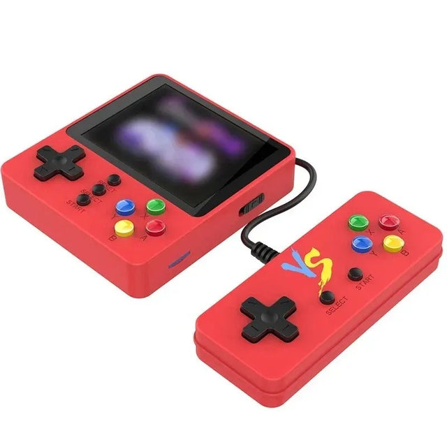 Handheld Gaming Console K5, 500 in 1 Retro Games, 2.8" HD Screen, Dual Player, TV Output