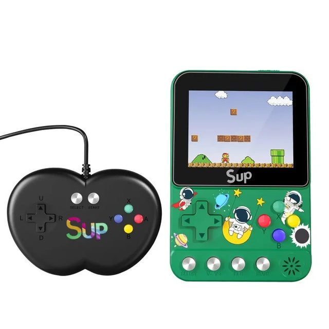 Mini Console F5 Portable Handheld Video Game Player, Connect to TV, Double Players