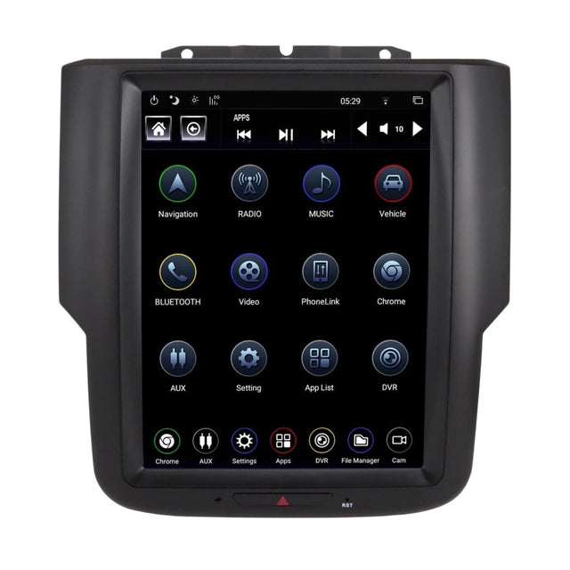 10.4" Car Radio for RAM 2013-2018, Apple CarPlay, Android Auto, GPS, Bluetooth, DSP