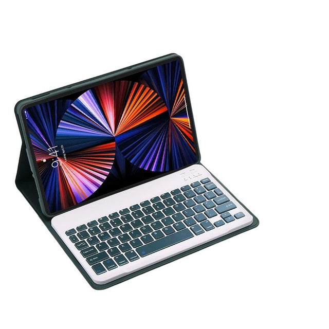 Detachable Bluetooth Keyboard Case Compatible with Xiaomi Redmi Pad 2 Pro 12.1 Inch 2025, Green