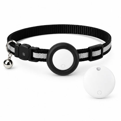 Pet Tracker for Cats & Dogs, Apple Find My Compatible, No Subscription, Collar Included, iPhone iOS 14.5+