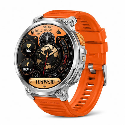 Men's Outdoor Smartwatch 1.85" HD Screen, IP68, GPS, Activity Tracker, Health Monitor