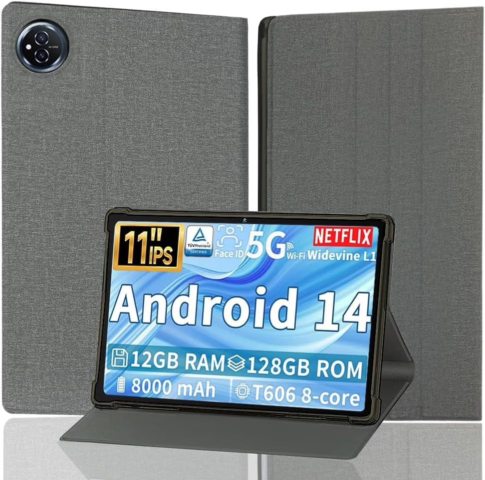 Ultra Thin Case for ZONKO D126A Tablet 11 Inch, Shockproof, Scratch Resistant, Stand Function