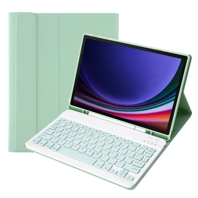 Bluetooth Keyboard Case for Samsung Galaxy Tab S10 FE 10.9", Pen Holder, Backlit