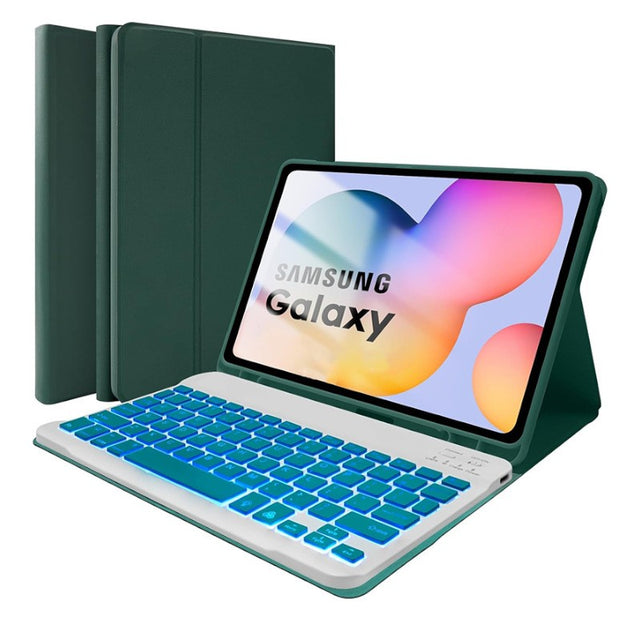 Bluetooth Keyboard Case for Samsung Galaxy Tab S11 11", RGB Backlight