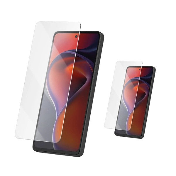 2-Pack Tempered Glass Screen Protector for Motorola G15, 9H, Transparent