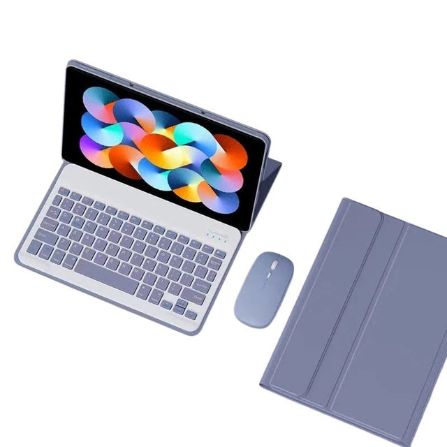 Keyboard Case for Xiaomi Redmi Pad 2 Pro 12.1" 2025, Detachable Bluetooth, Purple
