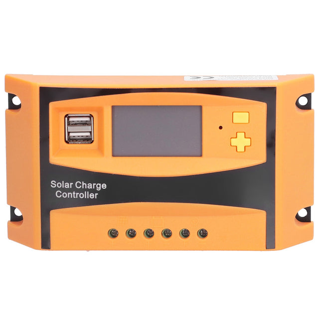 50A 12V/24V Solar Charge Controller, Waterproof Photovoltaic Regulator