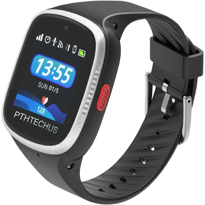 Kids 4G GPS Smartwatch with WiFi, Video Call, SOS, Pedometer, Music, Alarm, Flashlight