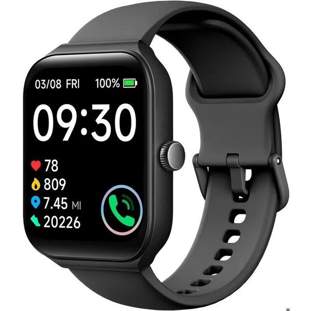Smartwatch with Answer/Call, IP68 Waterproof, Heart Rate Monitor, Sleep Tracker, Sports, Android/iOS